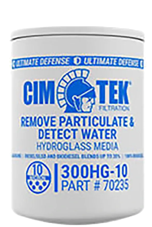 Cim-Tek&#xAE;&#x20;Filter&#x20;300HG-10&#x20;Hydroglass&#xAE;&#x20;Neat&#x20;Gasoline&#x20;Diesel&#x20;&amp;&#x20;Biodiesel&#x20;Blends